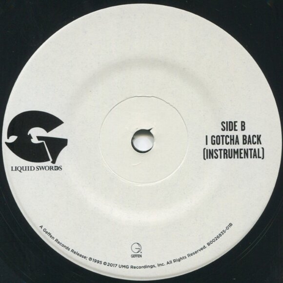 GZA - I Gotcha' Back Single 45 rpm 7" Inch Vinyl Record Wu Tang Clan Sealed New - Picture 5 of 5